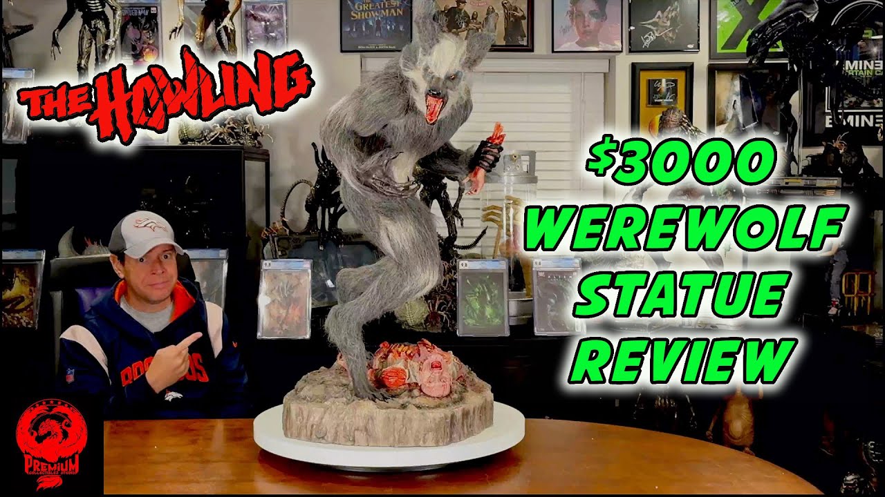 $3000 WEREWOLF STATUE: The Howling 1/3 Scale by PCS Unboxing & Review