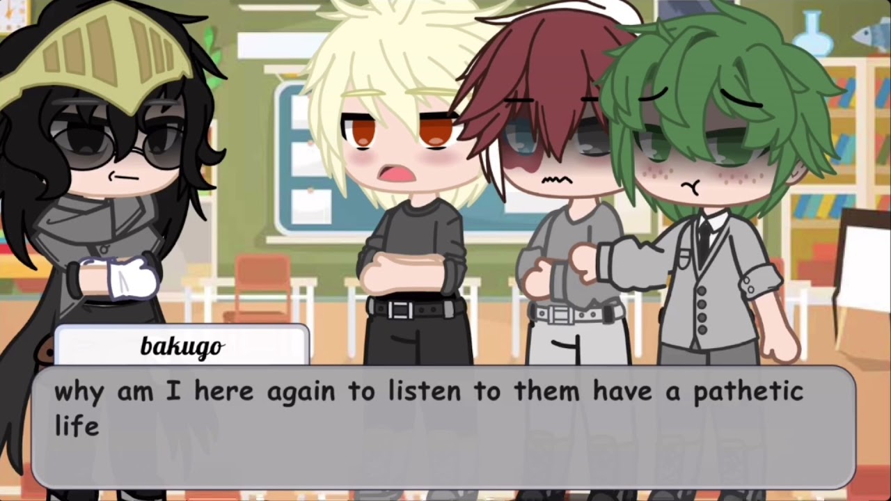Age changer / meme / not original / sad Bakugo au / abused Bakugo au /dadzawa AU /  Gacha club /