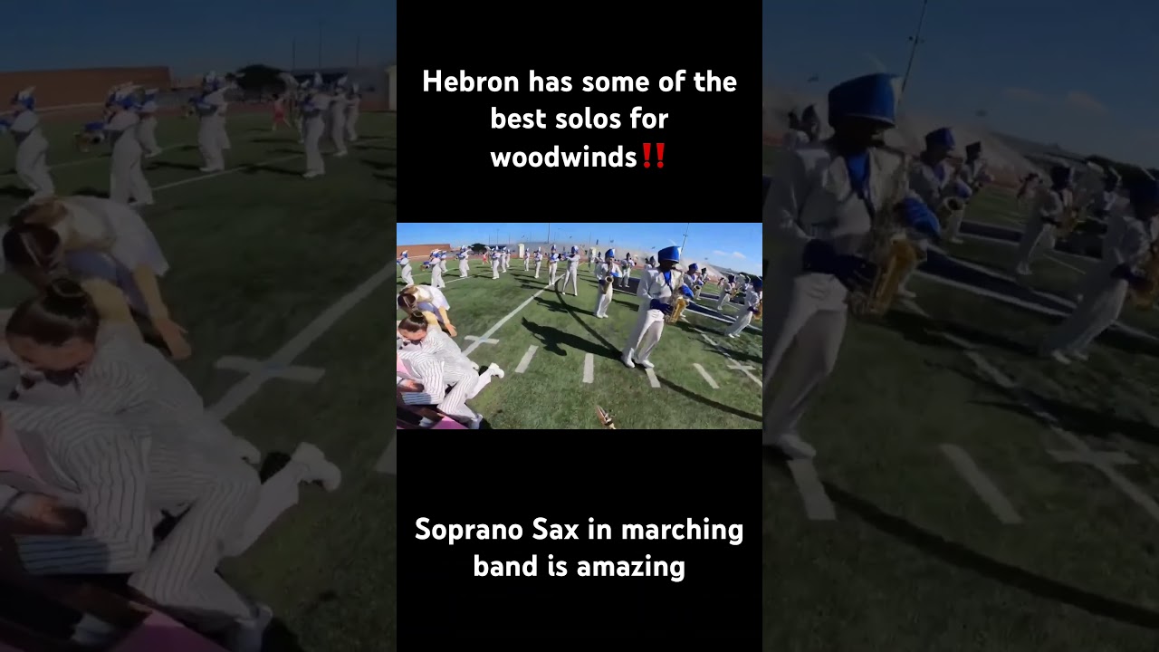 Hebron Soprano Sax Solo!! #hebron #saxophone #band #sopranosax #music