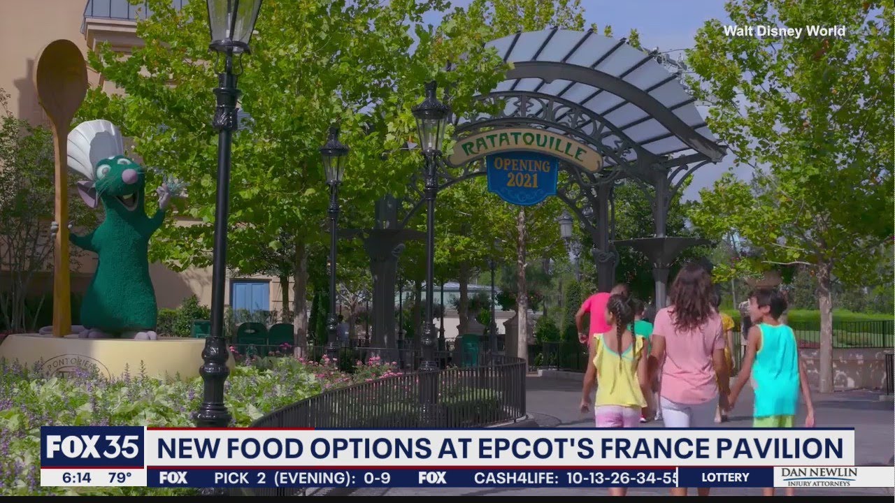 New food options come to Epcot's France Pavilion
