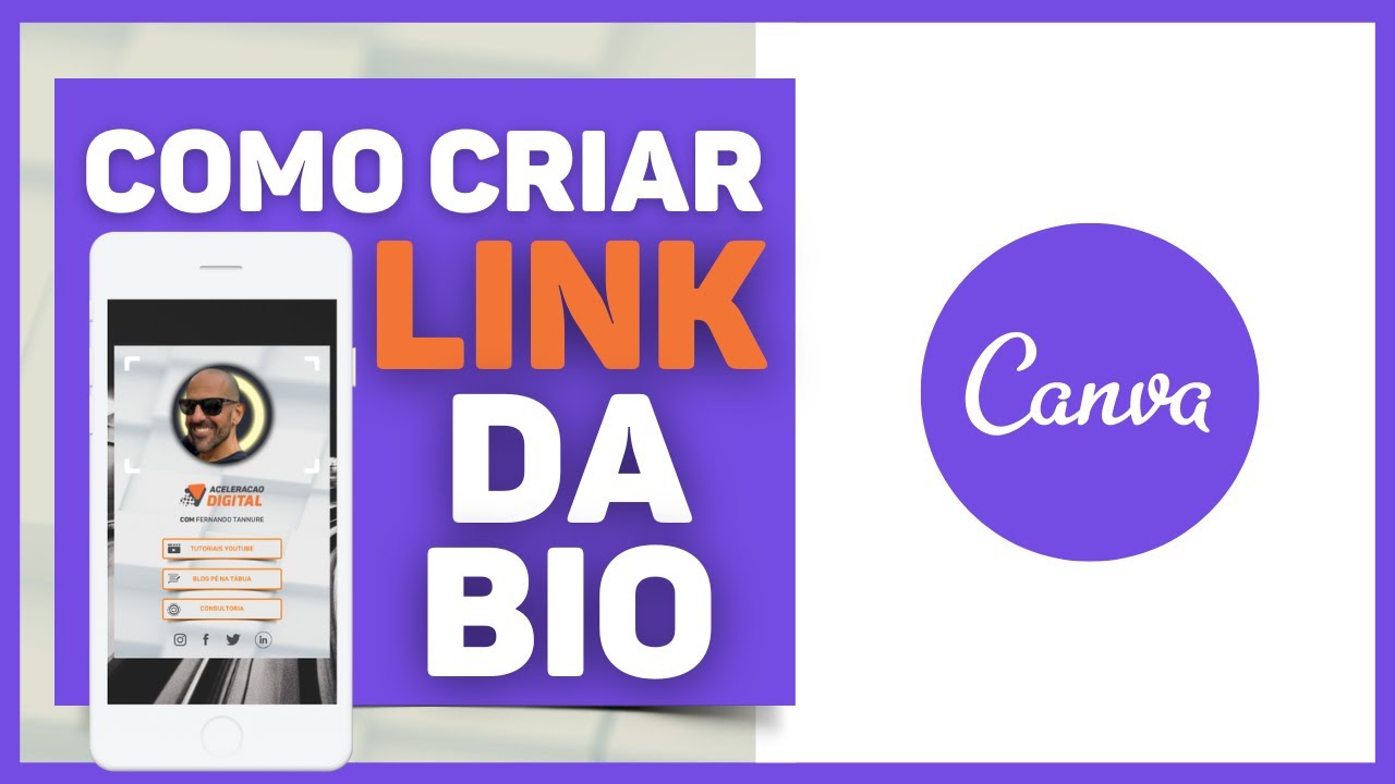 Como Criar Link da Bio no Canva