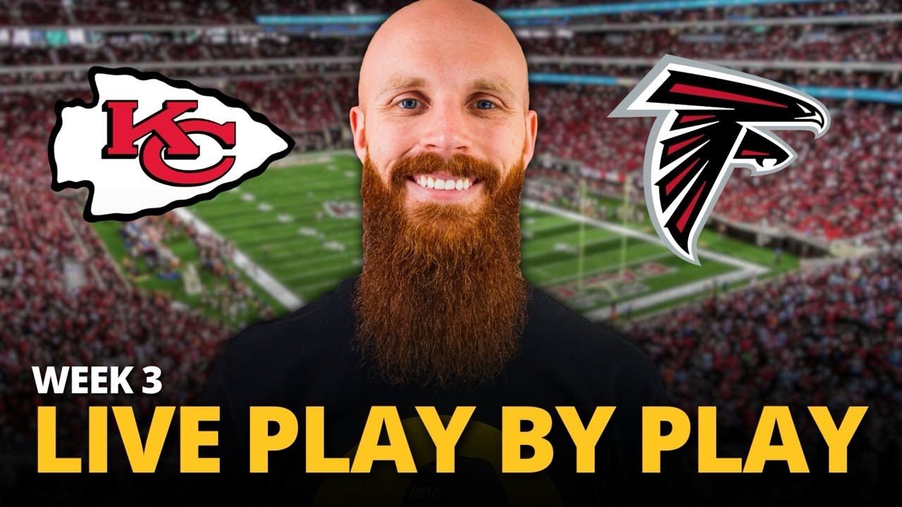 Chiefs vs Falcons LIVE play by play reaction! | Week 3