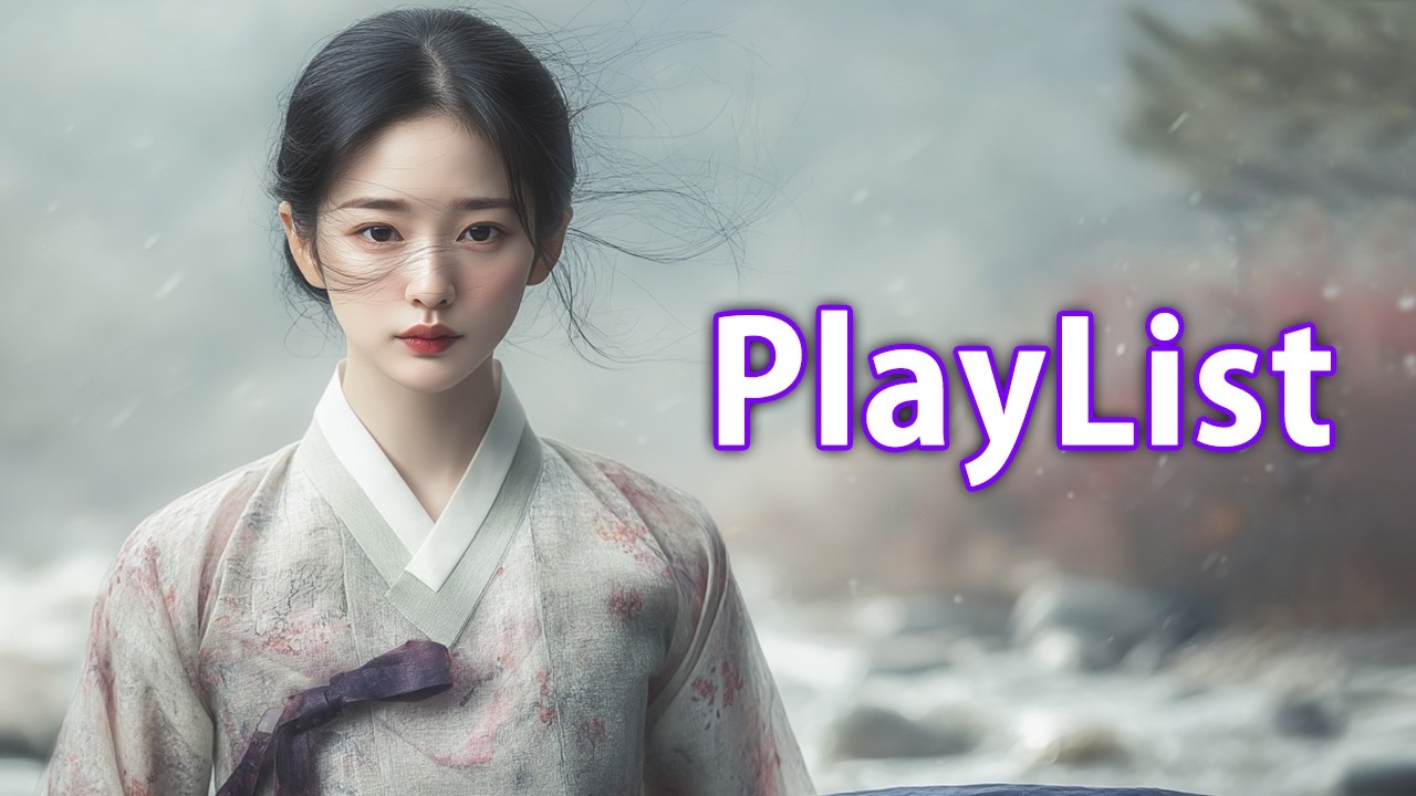 사극감성노래🌙｜잔설 녹아 흐르는 강물에, 띄워 보냅니다 못다 한 내 사랑을 #사극플레이리스트 #사극풍노래모음