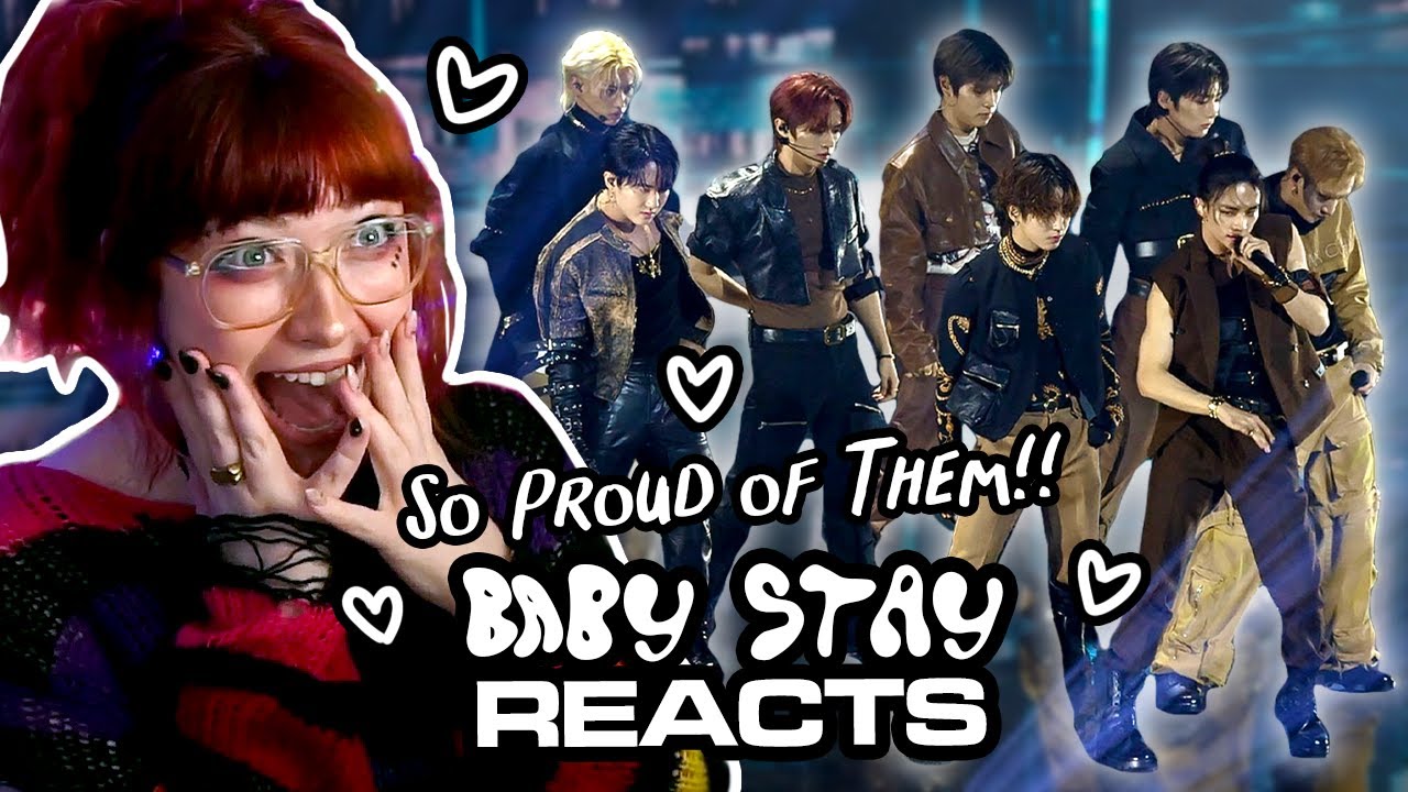 BABY STAY REACTS TO STRAY KIDS AT THE VMAs 2023!