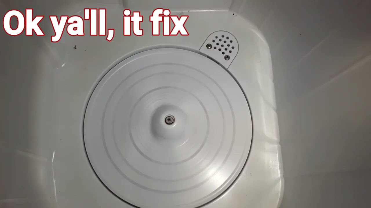 Fixing portable washer.Part#3