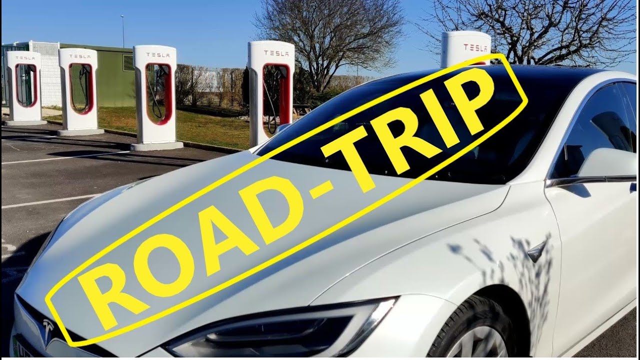Tesla Model S Champoluc Road-trip 2022
