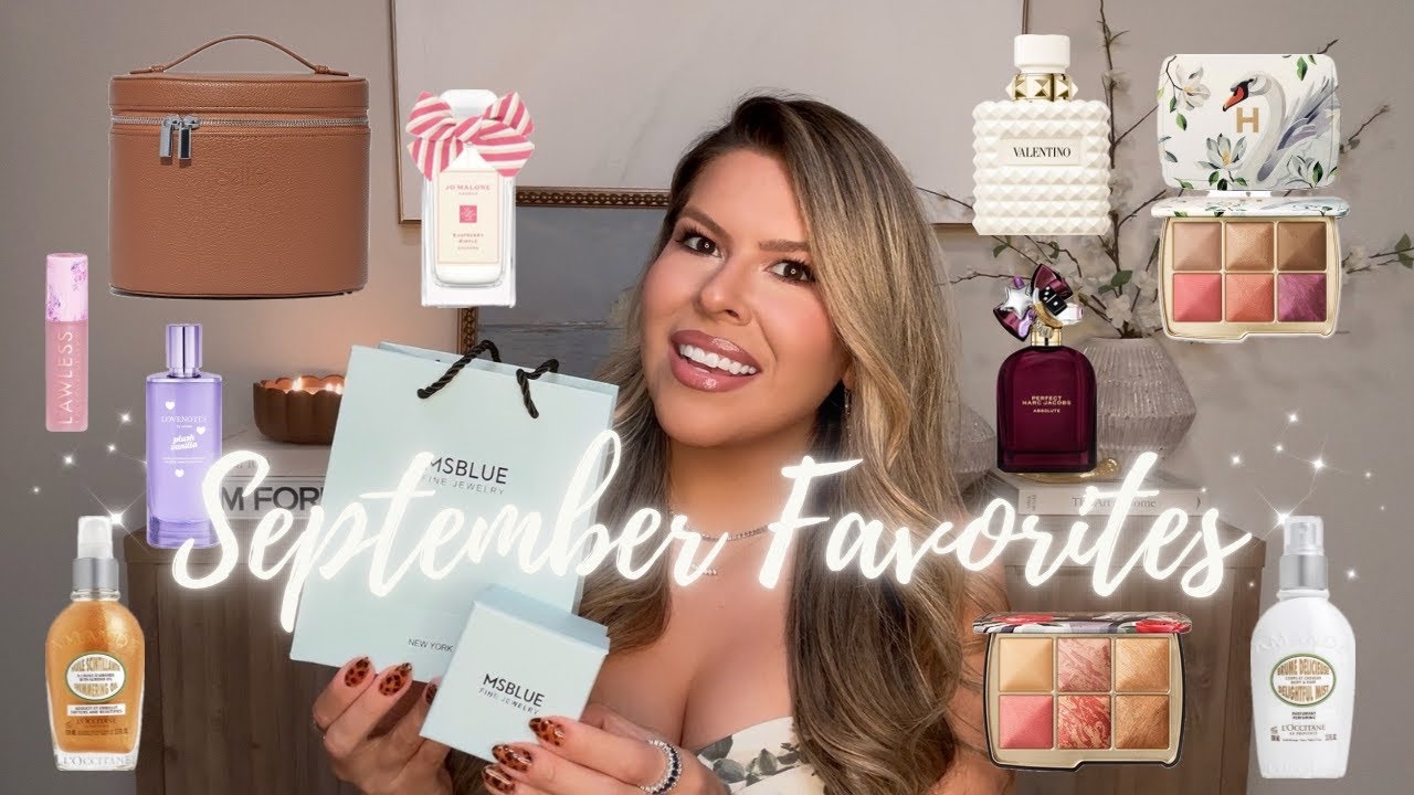Фавориты сентября 🍂✨ MSBLUE: ювелирные изделия, новые духи и осенние косметические средства!