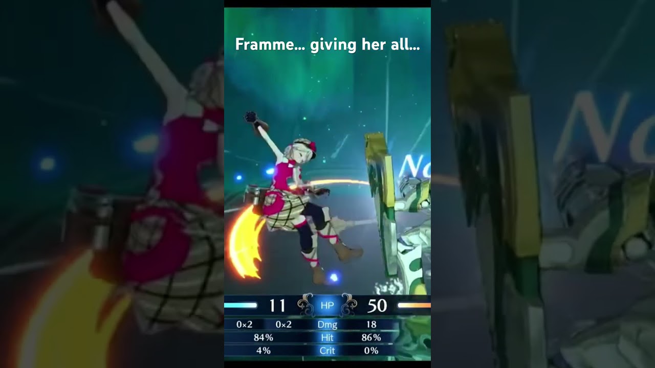 Little Framme, doing no damage to Louis