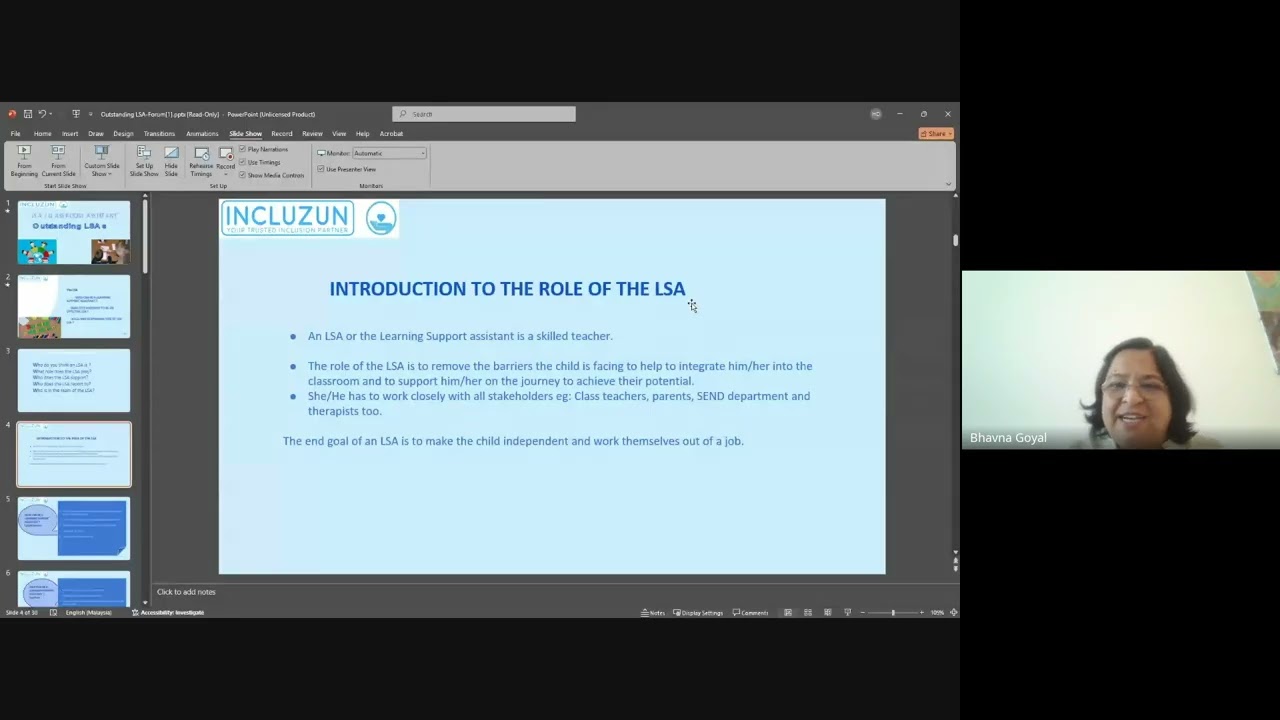 Incluzun LSA Forum May 2025
