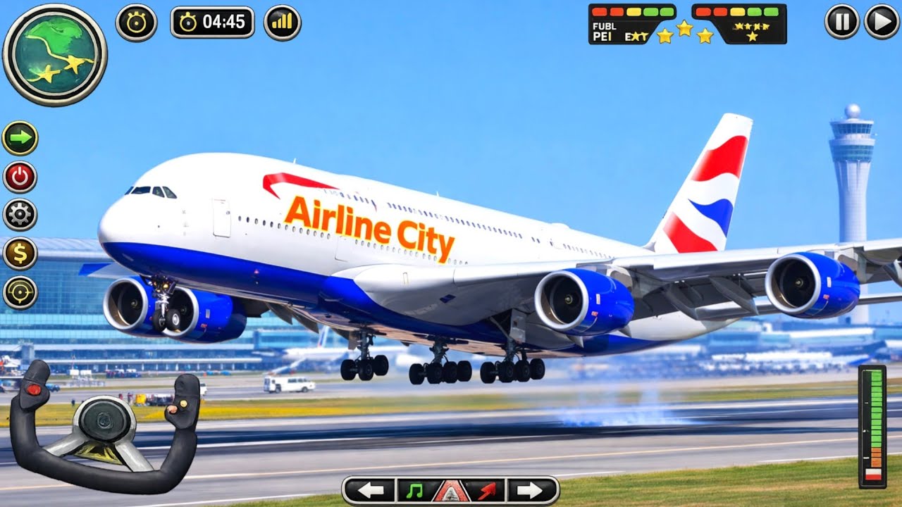 Flight Cargo Simulator 3D - Plane Boeing Emergency Landing - Android Gameplay