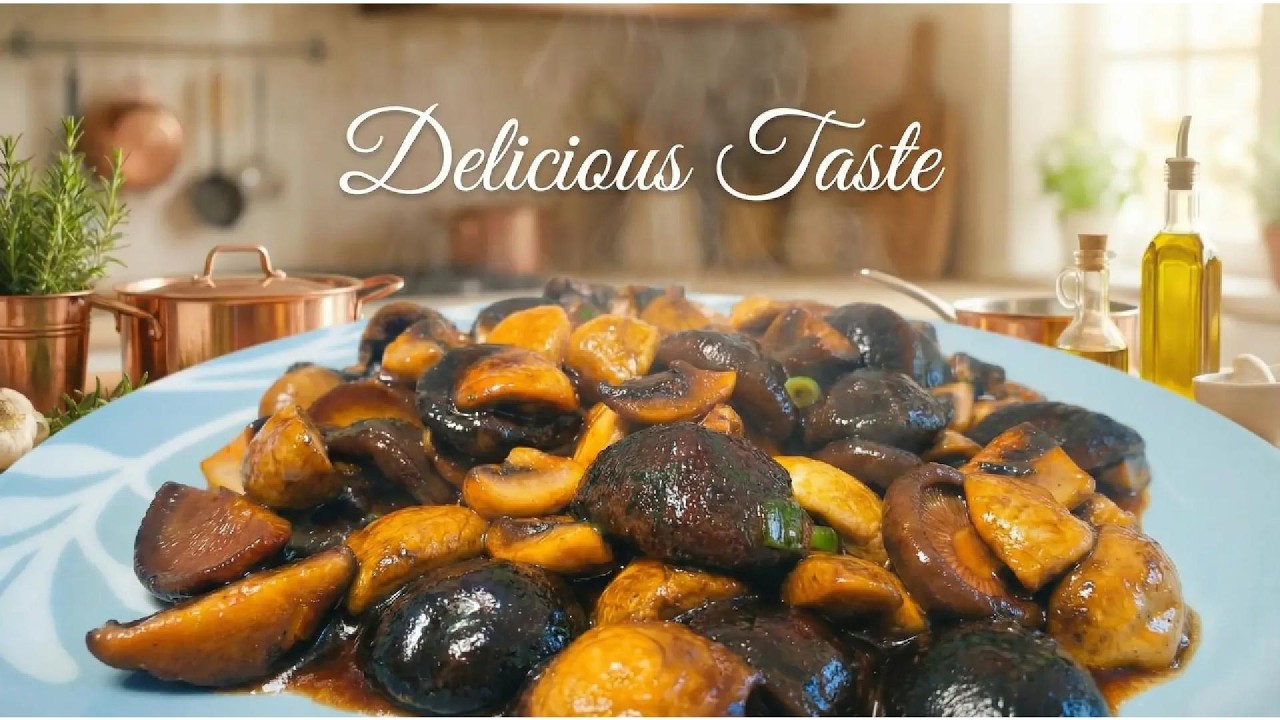 上海家常蚝油双菇｜简单却鲜到离谱Shanghai-Style Oyster Sauce Mushrooms | Simple but Deeply Savory#cooking #food