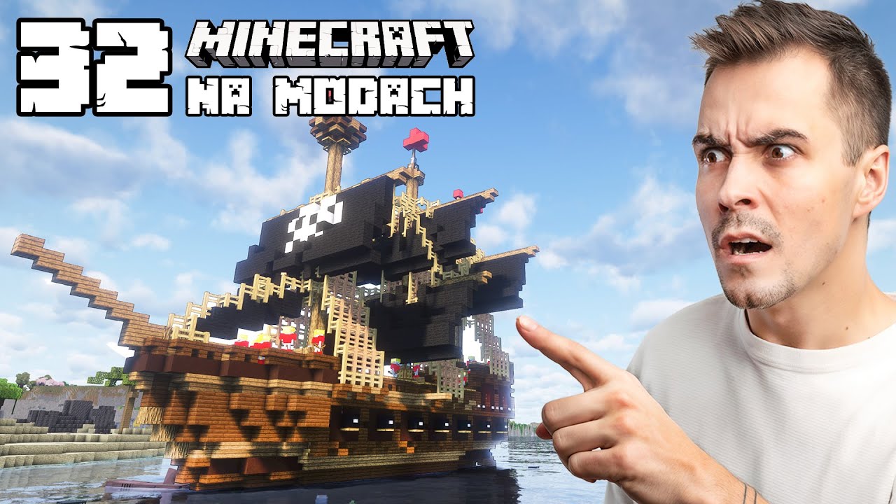 ZNALAZŁEM PIRAT&Oacute;W! MINECRAFT NA MODACH ODC. 32