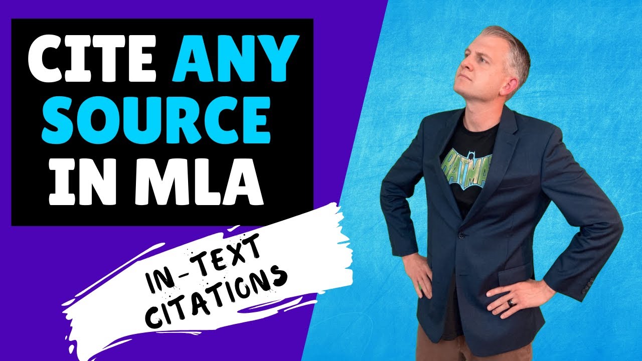 Как цитировать ЛЮБОЙ источник в формате MLA (цитирование в тексте)