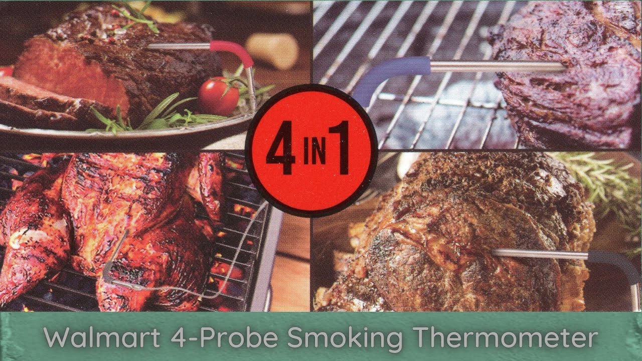 Walmart Expert Grill 4 Probe Smoking Thermometer