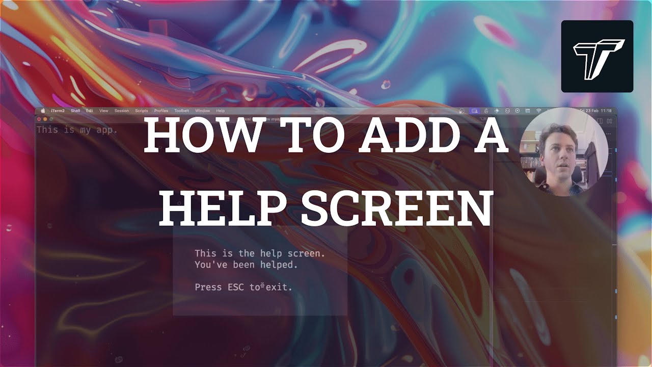 How to add a help screen to your Textual app