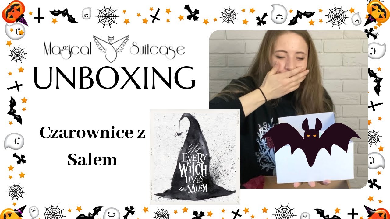 UNBOXING // HALLOWEEN - PROCESY W SALEM// MAGICAL SUITCASE