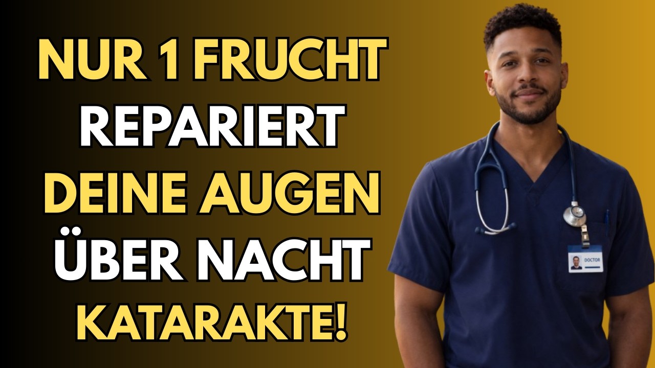 Die Nr. 1 FRUCHT, die Sie vor dem Schlafengehen essen sollten, für GESUNDE AUGEN
