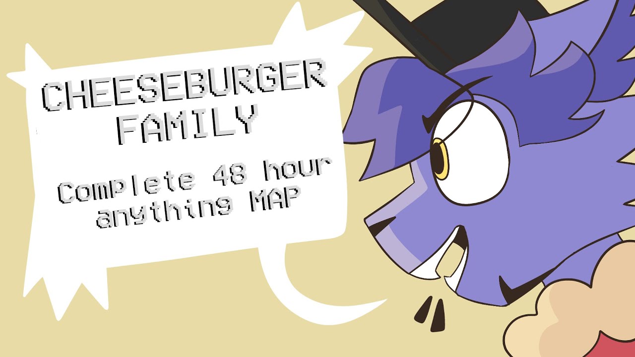🟡 | Cheeseburger Family | COMPLETE 48 Hour Anything MAP | 🟡