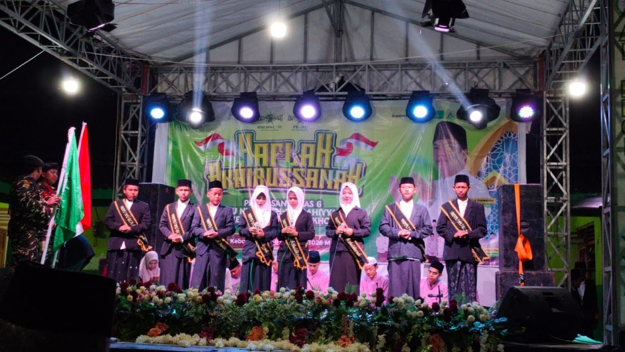 Haflah akhirussanah MDTU kebonharjo Patebon kendal #qotasoka #guruku #pelepasankelas6