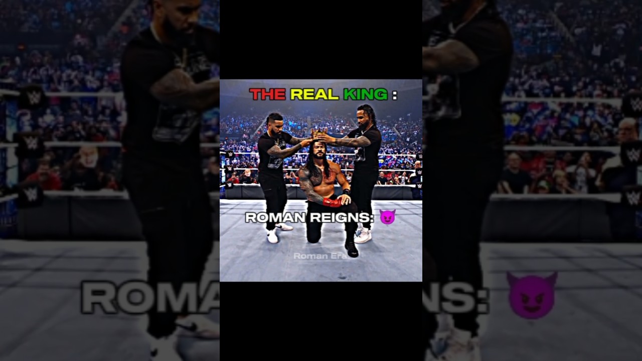 THE REAL KING OF WWE ROMAN REIGNS 💀|| EDIT. #shorts #viral #romanreigns