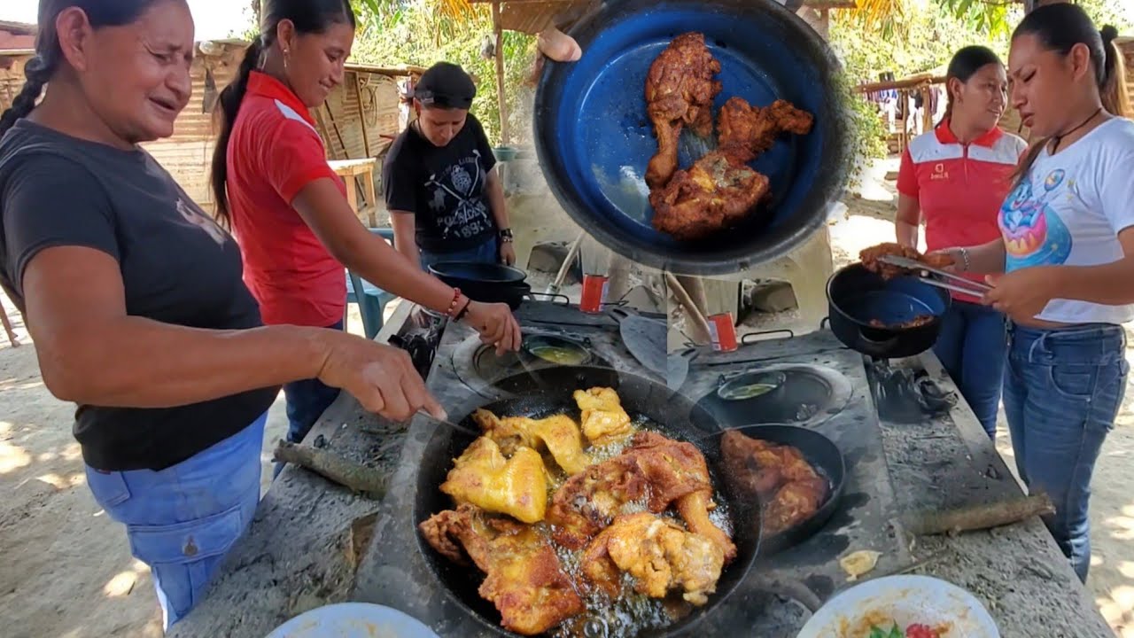 Empesamos asacar LAs primera piezaz de pollo mi mama tendra invtados🤯al almuerzo de pollo🤯😫