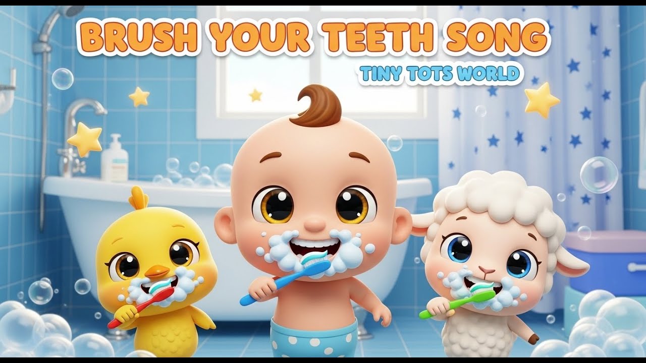 Brush Your Teeth Song 🪥😁 | Healthy Habits for Kids