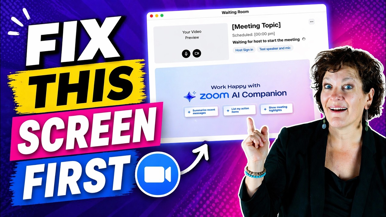 This Zoom Waiting Room Mistake is Killing Your Attendance