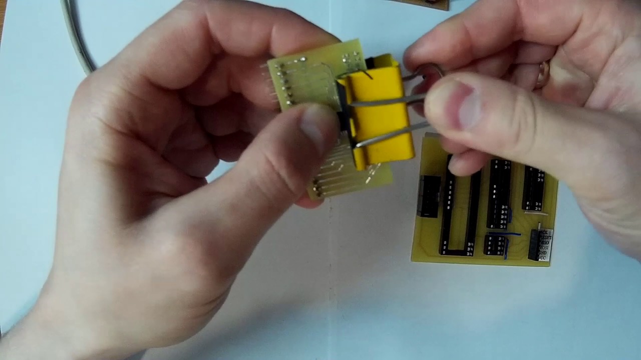 Лечим ATmega8 TQFP32, адаптер, Atmega fusebit doctor