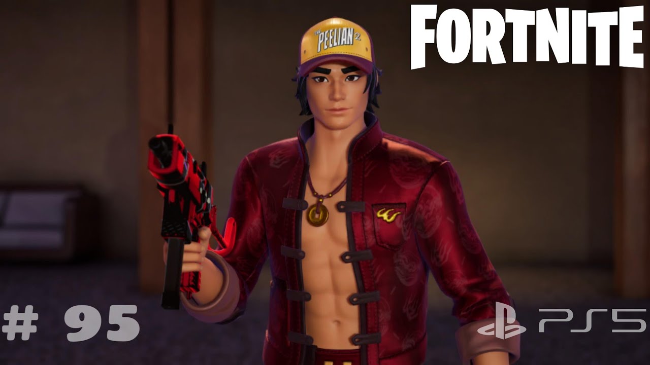 Carter Wu skin solo win gameplay | How to assemble the transmitter near Battle wood sign in Fortnite