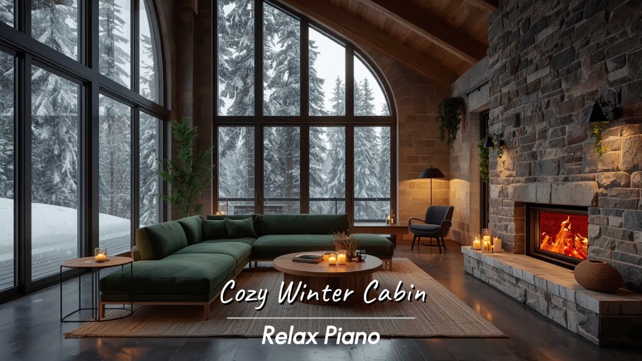 Snowy Day — Slow Jazz Piano for Empty Rooms