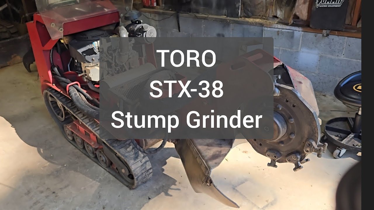 TORO STX-38 Stump Grinder Review