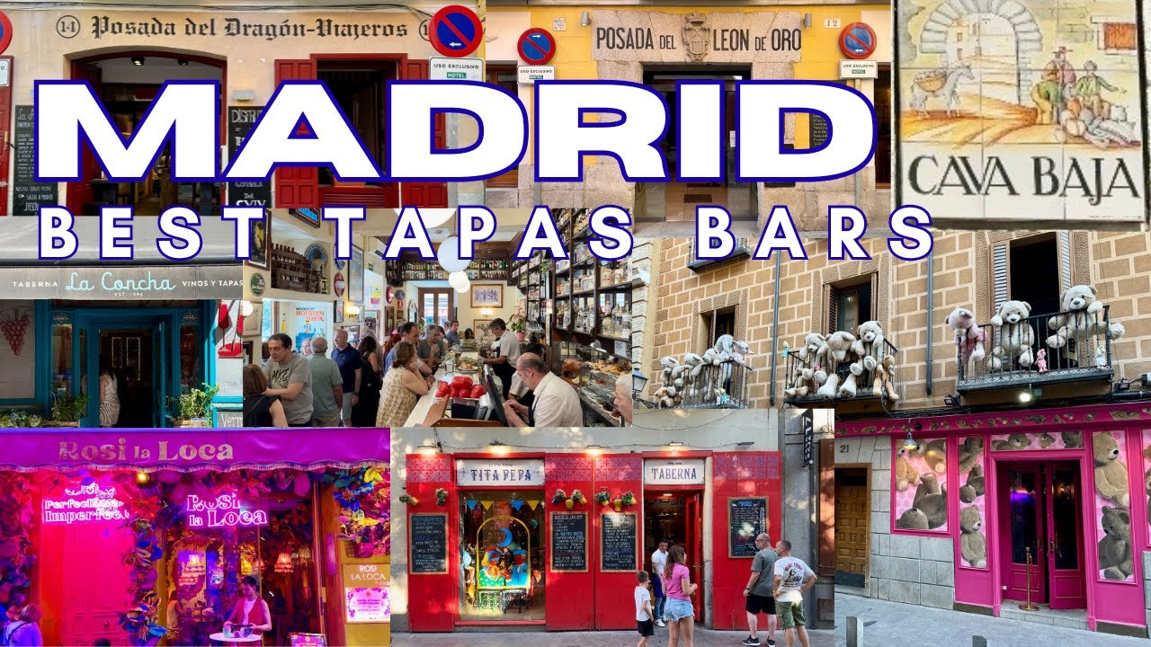 Madrid's BEST Tapas: A Foodie's Guide to the Best Tapas Bars | Tapas Tour Madrid