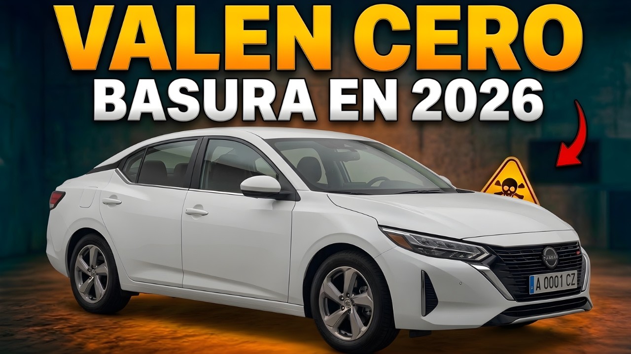 12 AUTOS NO VALDRÁN NADA en 2026 😱 ¡NO LOS COMPRES!