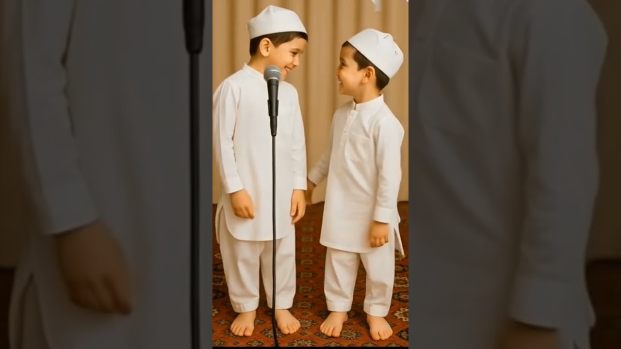 Kids are saying:Maa ki Dua, Jannat ki hawa.🤗&hearts;️😊| Islamic status|#maakidua #jannat #islamic #shorts