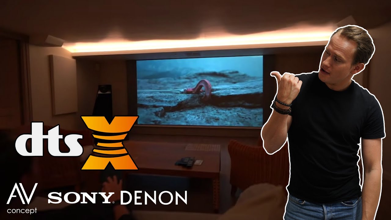 Installation d'une Salle de Cinema DTSX en Sous-Sol