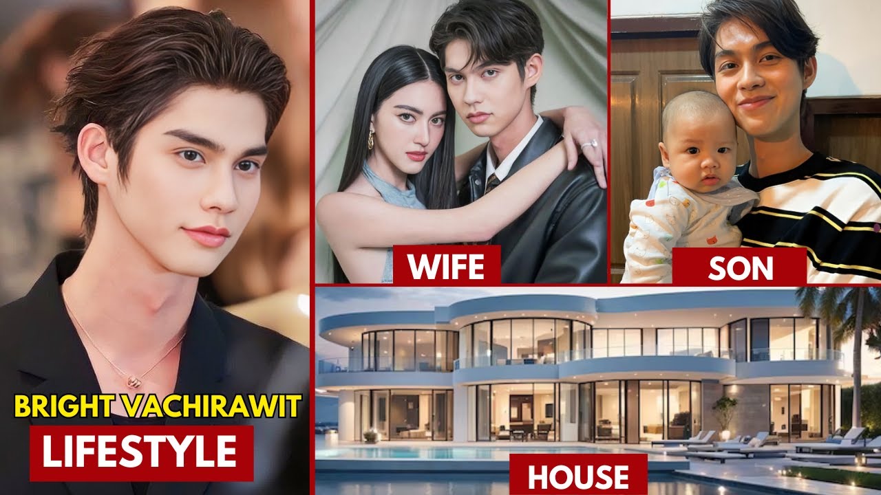 BRIGHT VACHIRAWIT LIFESTYLE 2024 || WIFE, NET WORTH, AGE, HOUSE #kdrama