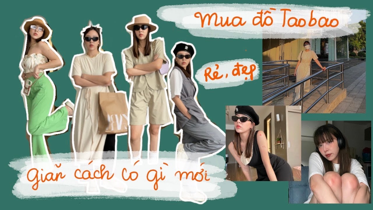 Những set đồ xinh xỉu, cực trendy từ TAOBAO và SHOPEE , mình không mua sắm quần áo nữa 🥺 Haul đồ