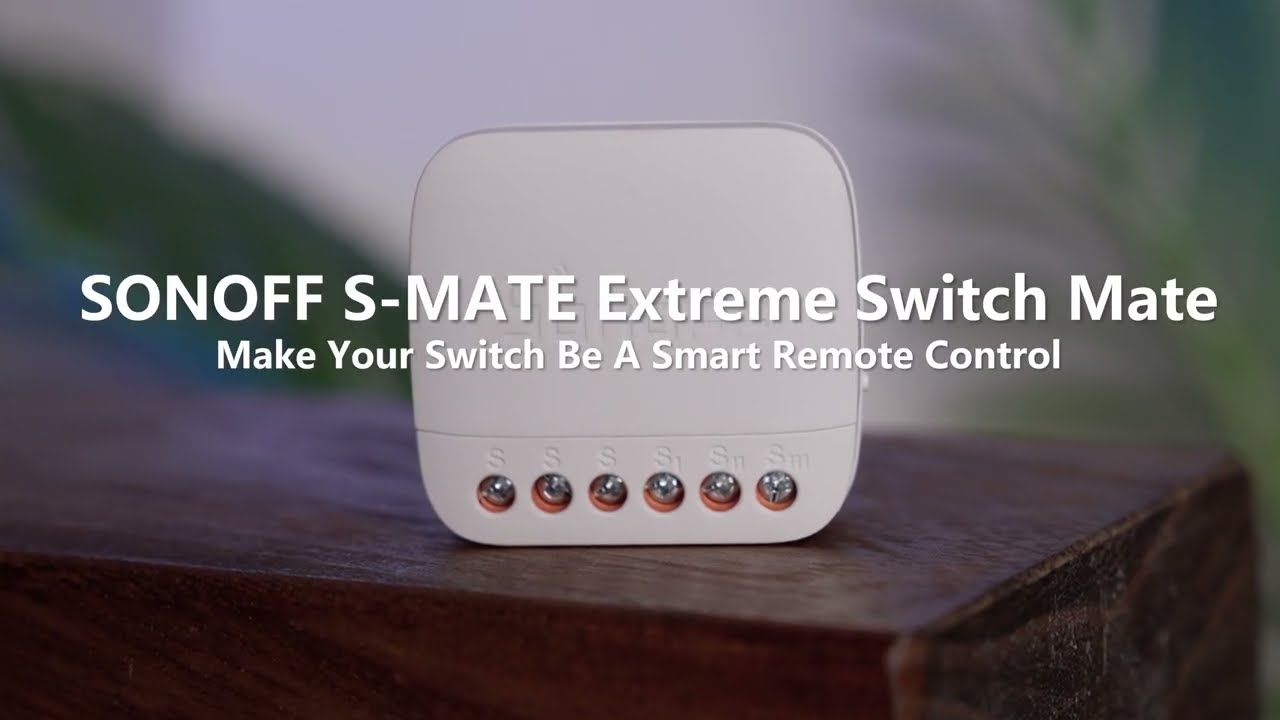 SONOFF S-MATE Extreme Switch Mate - Turn Your Switch into A Smart Remote