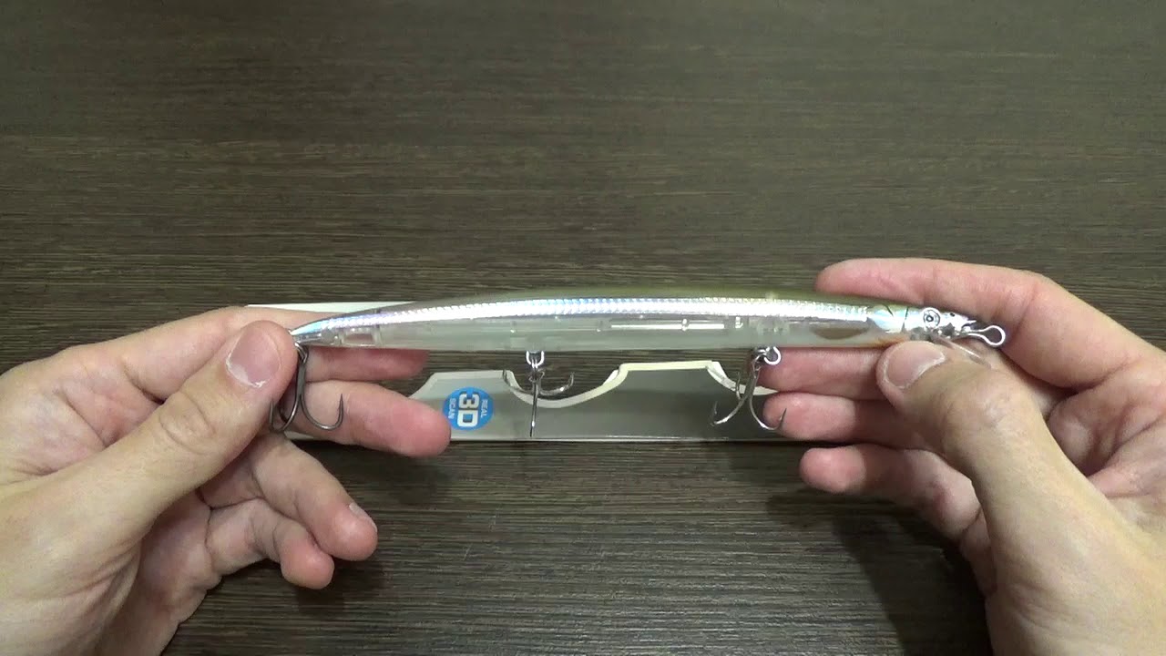 Видеообзор воблера Savage Gear Sandeel Jerk Minnow 175 по заказу Fmagazin