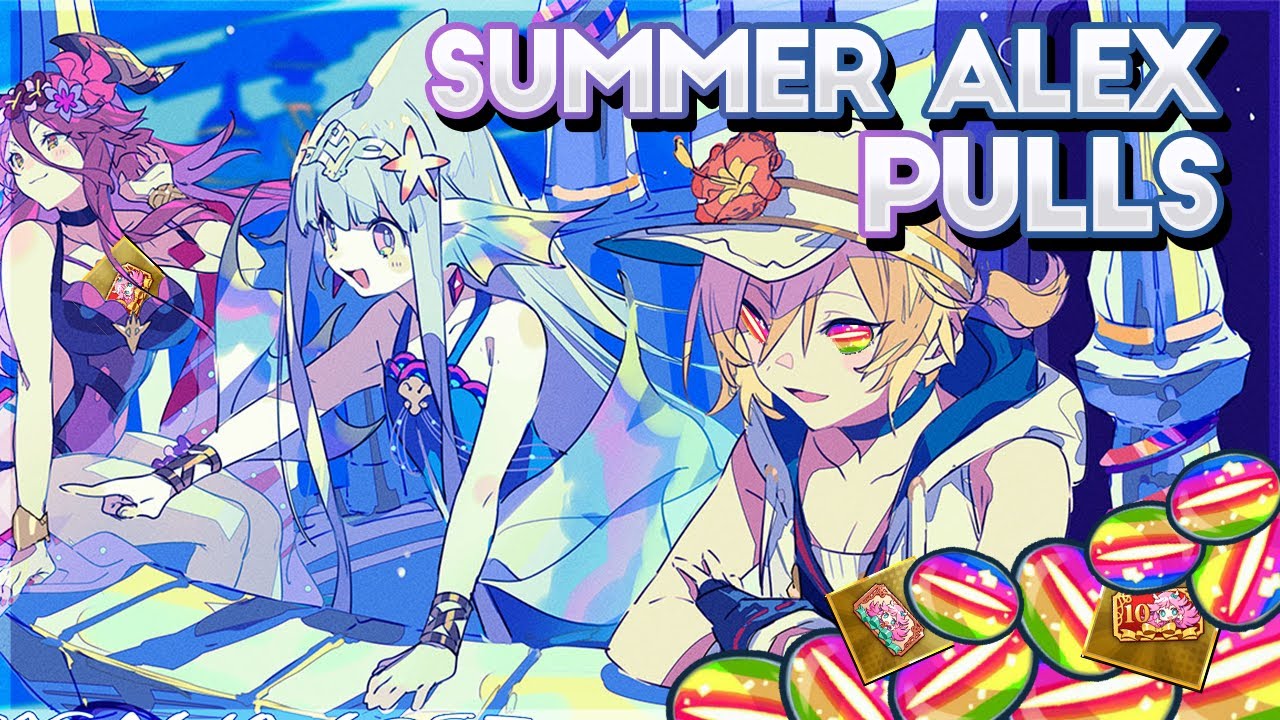 They made me do it (Summer Alex Pulls) - Dragalia Lost