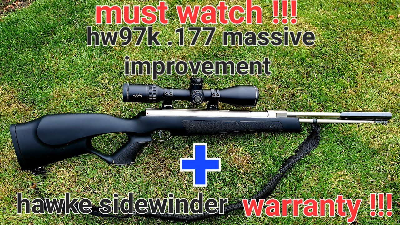 hw97k , MASSIVE IMPROVEMENT !!! & and hawke sidewinder warranty!!! #2022 #warranty #hw97k #hawke