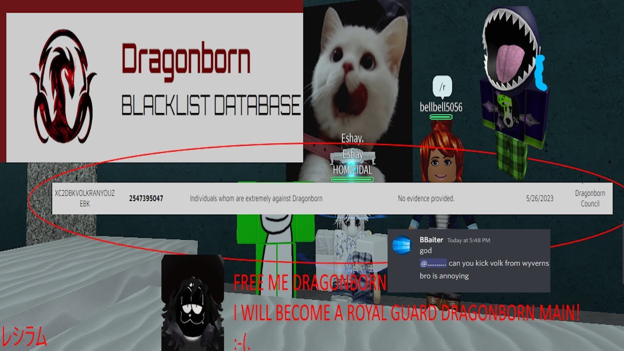 Dragonborn Blacklist ( DBK ) | Volk  ( Roblox Swordfighting montage 2 )