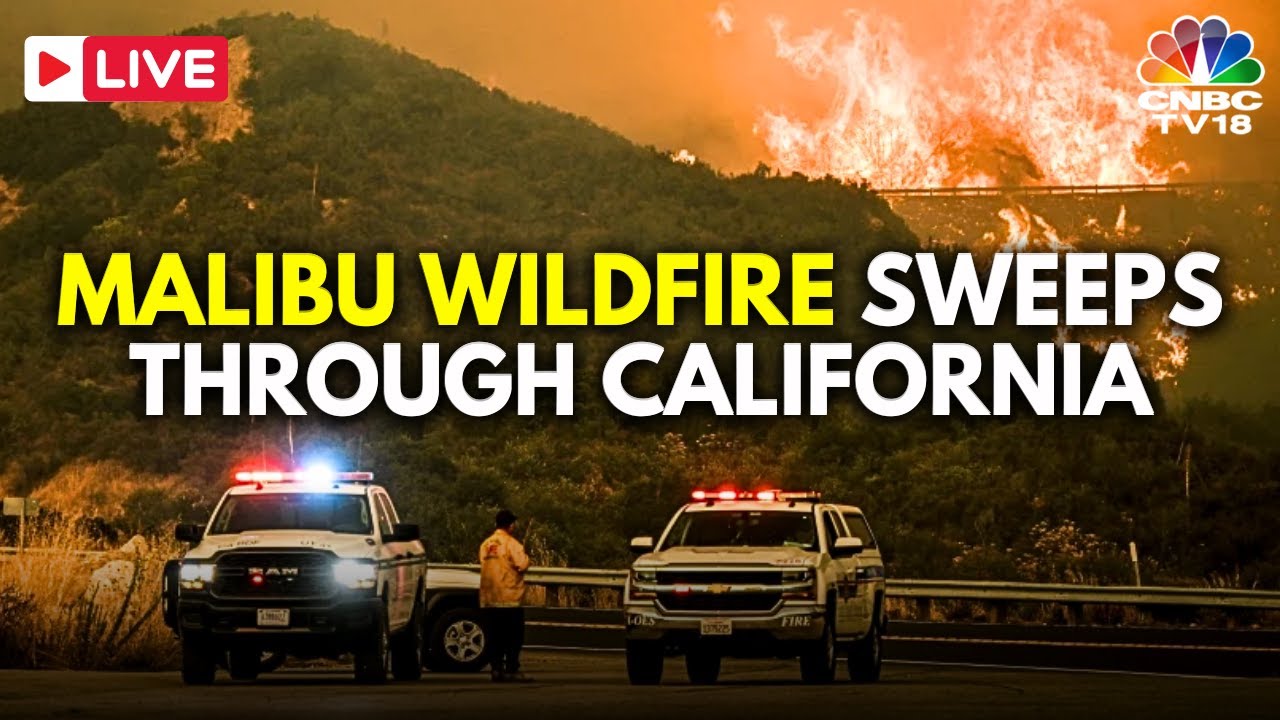 USA LIVE: Malibu Wildfire Sweeps Through California: Homes Destroyed, Thousands Evacuated | N18G
