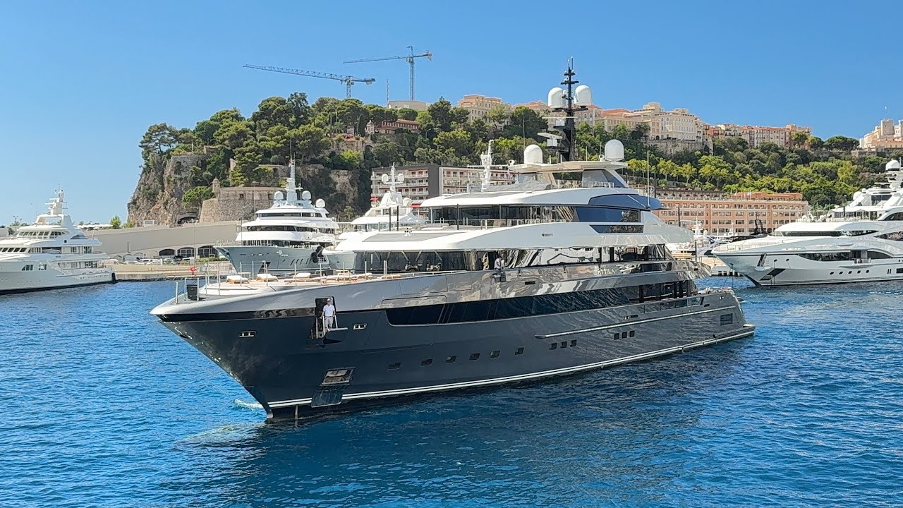 SANLORENZO MASTERPIECE 65m ATTILLA Mauricio Mauricio $70 Million Superyacht @emman25MC 