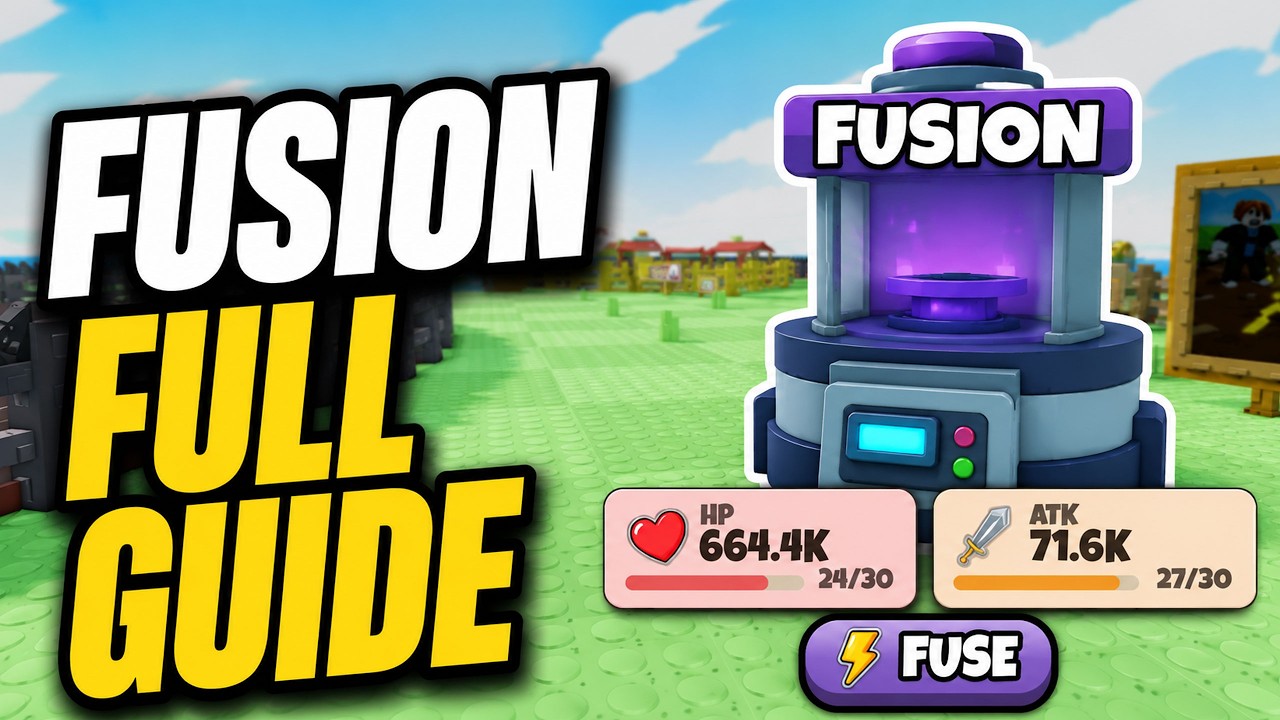 FUSION FULL GUIDE in GROW A CHICKEN FIGHTER Roblox