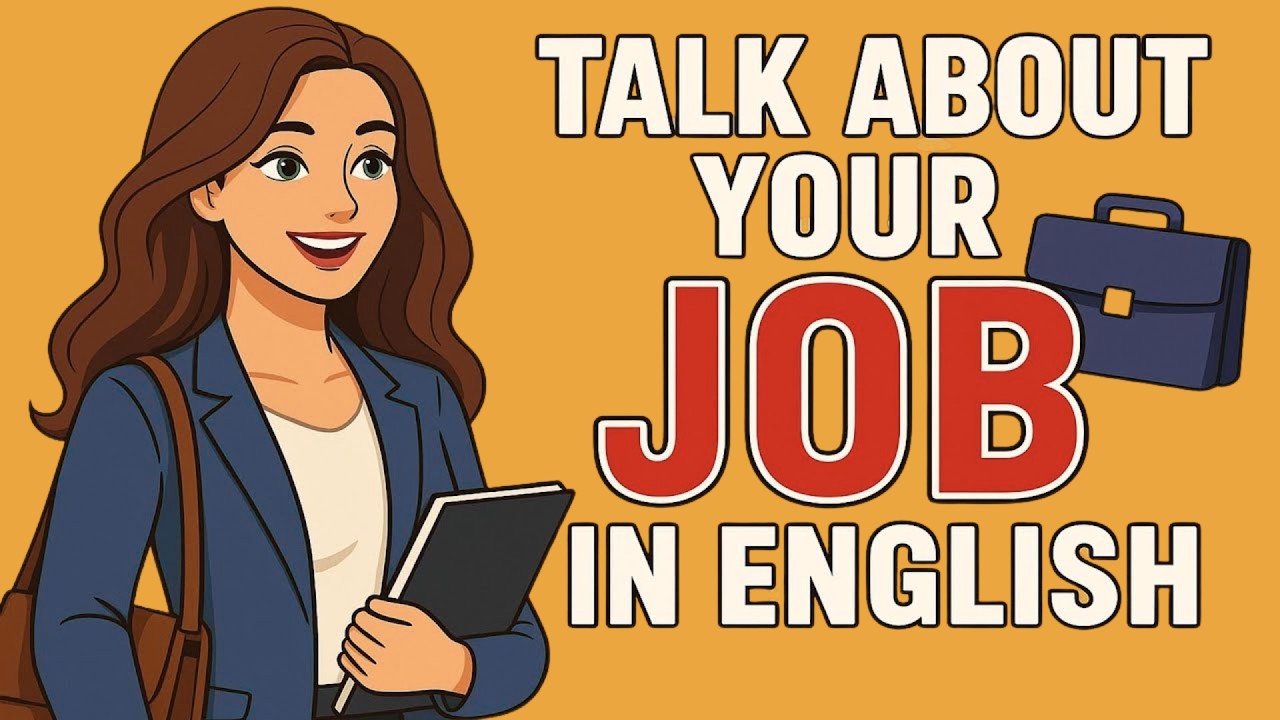 How to Talk About Your Job in English | Easy Beginner Conversation Practice