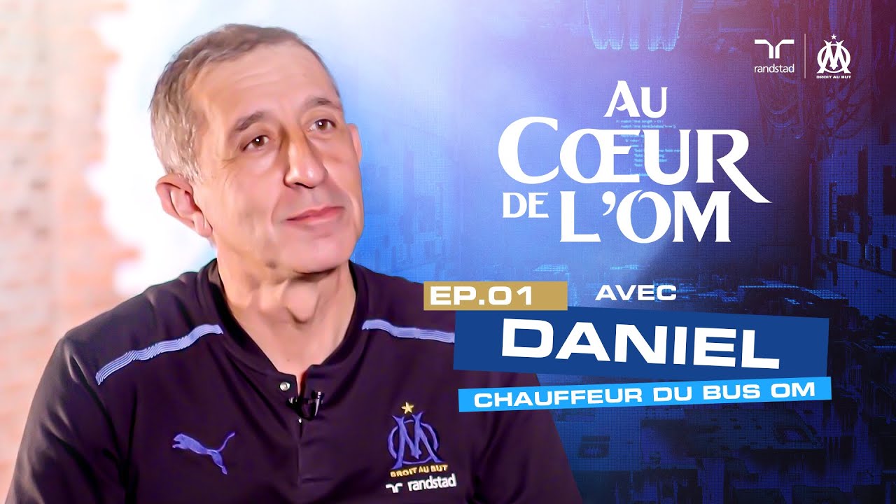A la rencontre de Daniel, chauffeur du bus de l’OM 🔵⚽️