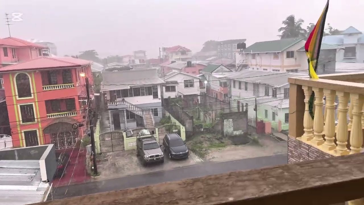 LOTS OF RAIN IN GUYANA