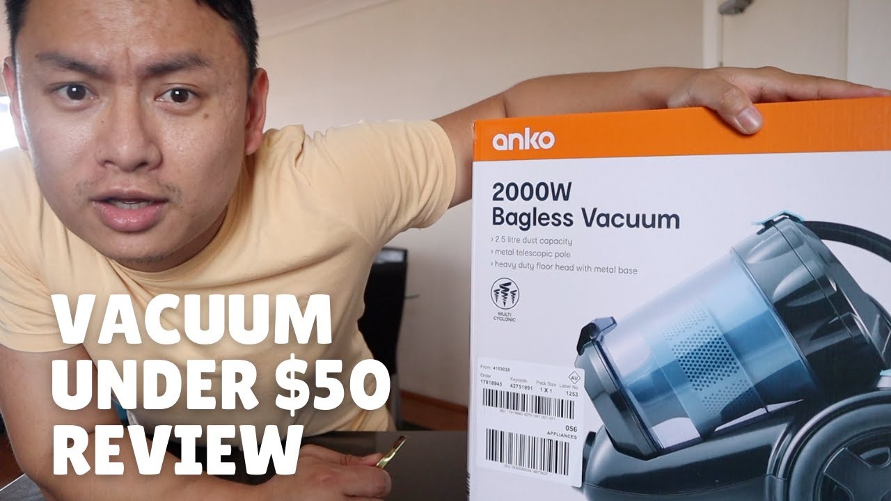 $47 Anko 2000w bagless vacuum review (Kmart vacuum)