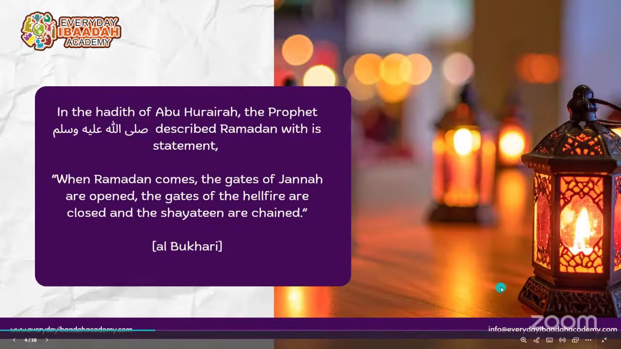 Ramadan is Coming! | Everyday Ibaadah Academy | Ramadan Series 2026